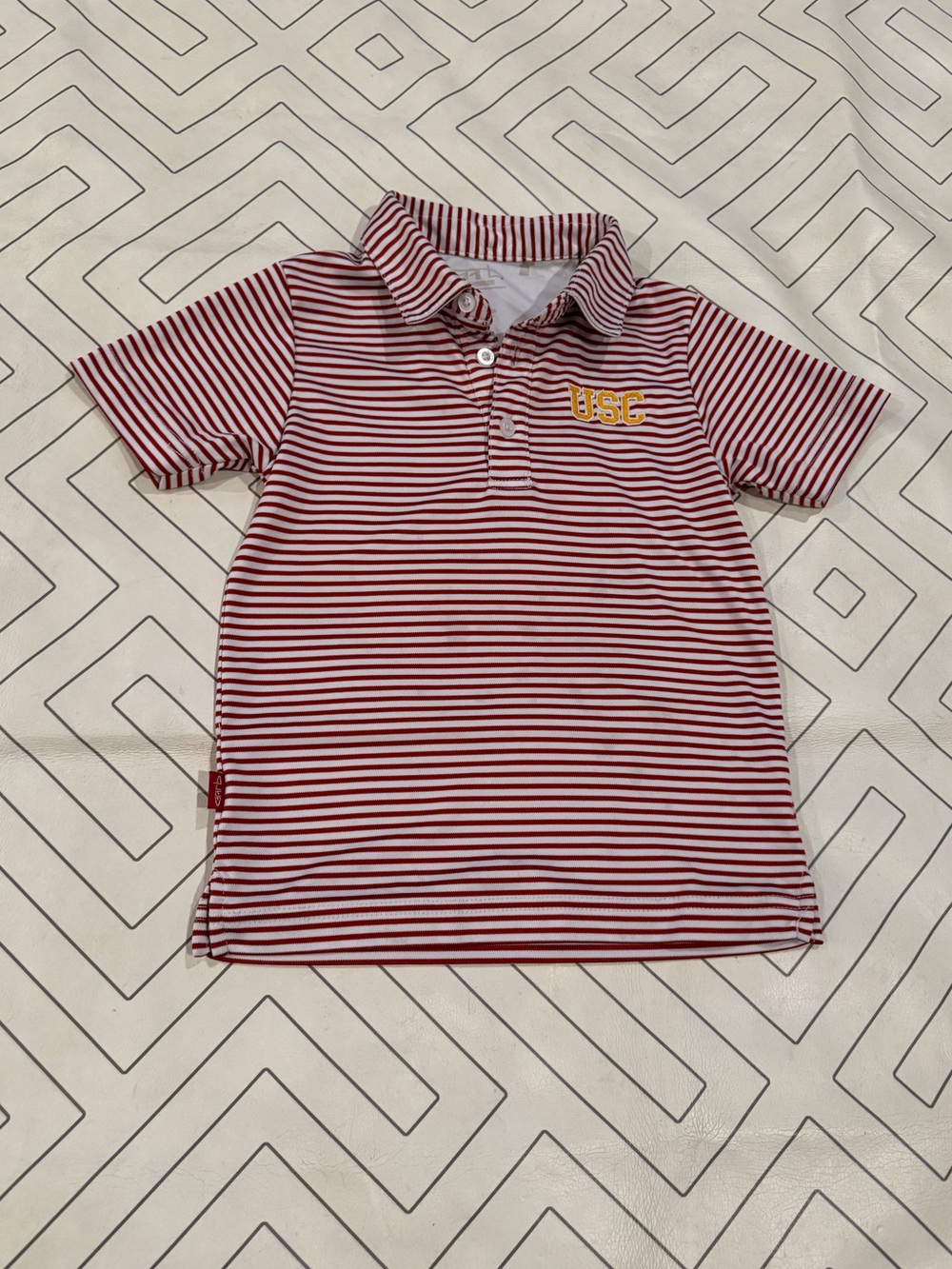Garb Striped USC Polo